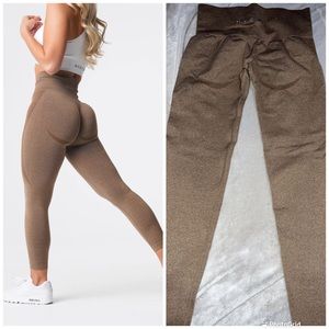New small mocha  nvgtn Contour Seamless Leggings